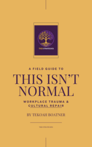 Cover Page for This Isn't Normal